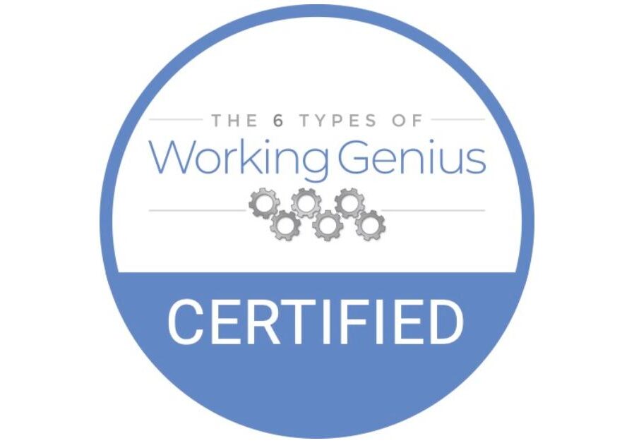 Working Genius Certified badge